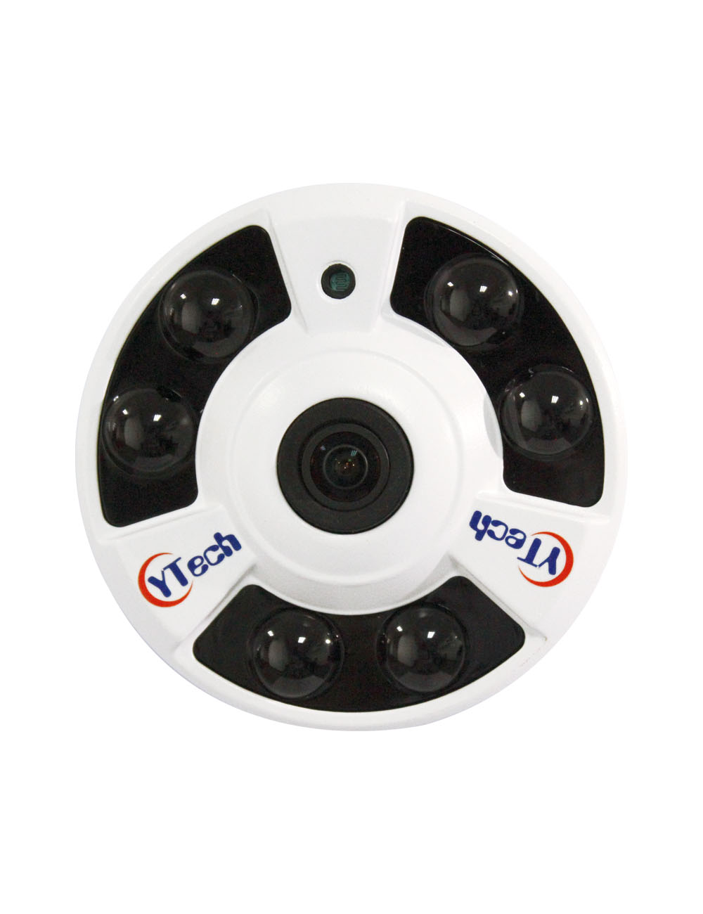 60M IR 5.0M Pixels HD Indoor 360 Deg FishEye IP Camera